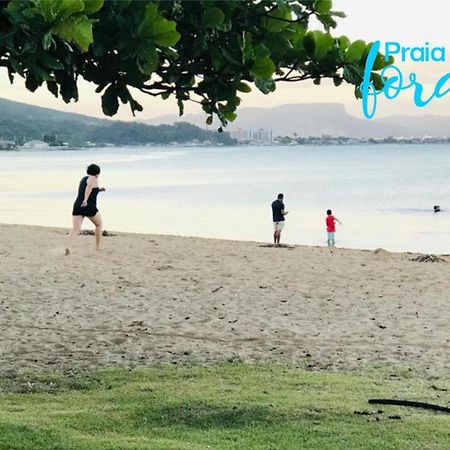 Apto Beira Mar Grande Floripa Palhoca Bagian luar foto